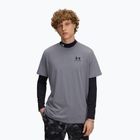 Vyriški treniruočių marškinėliai Under Armour Logo Emb Heavyweight titan gray/black