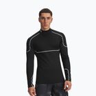 Vyriški ilgomis rankovėmis treniruočių marškinėliai Under Armour Cold Weather Grid black/black/white
