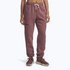 Moteriškos treniruočių kelnės Under Armour Project Rock Icon maroon mist/black