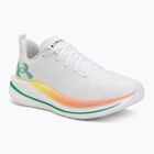 Moteriški bėgimo batai Under Armour Velociti SPD white/orange bloc/metallic silver