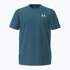 Vyriški marškinėliai Under Armour Logo Emb Heavyweight boundless blue/white