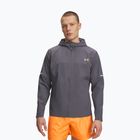 Vyriška treniruočių striukė Under Armour Tech Utility Woven castlerock/orange bloc