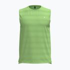 Vyriški bėgimo marškinėliai Under Armour Velociti Tank lumos lime/white