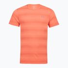 Vyriški bėgimo marškinėliai Under Armour Velociti electric tangerine/black/green mode