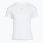 Moteriški bėgimo marškinėliai Under Armour Velociti Pro white/white/black