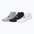 Vyriškos kojinės Under Armour Performance Cotton NS 3 pack white/steel/steel