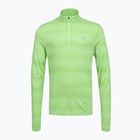 Vyriškas bėgimo džemperis Under Armour Velociti 1/4 Zip lumos lime/white
