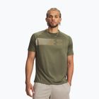 Vyriški treniruočių marškinėliai Under Armour Tech Graphic Tee Marine Od Green/City Khaki