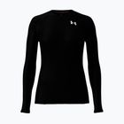 Moteriški treniruočių marškinėliai ilgomis rankovėmis Under Armour HG Authentics Comp LS ultimate black/white