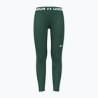 Vaikiškos tamprės Under Armour HeatGear Leggings campus ivy/white