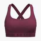 Sportinė liemenėlė Under Armour Crossback Mid claret/ox blood