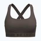 Sportinė liemenėlė Under Armour Crossback Mid peppercorn/kona brown