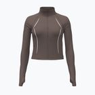 Moteriškas treniruočių džemperis Under Armour Meridian Contour Full Zip peppercorn/white/peppercorn