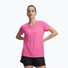 Moteriški treniruočių marškinėliai Under Armour Tech SSV Solid pink frenzy/prime pink