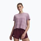 Moteriški bėgimo marškinėliai Under Armour Velociti SS mauve pink/reflective