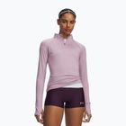 Moteriškas bėgimo džemperis Under Armour Velociti Half Zip mauve pink/reflective