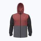 Vyriška bėgimo striukė Under Armour Velociti Hooded Jacket ultimate black/heritage red/reflective