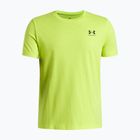 Vaikiški marškinėliai Under Armour Sportstyle Left Chest green citrine/black