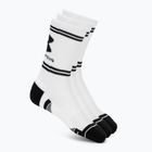 Kojinės Under Armour Perf Tech Nov Crew 3 pack white/white/ultimate black