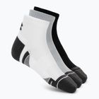 Kojinės Under Armour Perf Tech Qtr 3 pack mod gray/white/jet gray