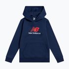 Vaikiškas džemperis New Balance BB Stacked Logo Hoodie nb navy