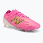 Futbolo batai New Balance Tekela Elite Low V5 FG pink heat/metallic gold/pink satin