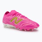 Futbolo batai New Balance Tekela Pro Low V5 FG pink heat/metallic gold/pink satin