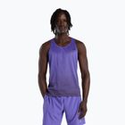 Vyriški bėgimo marškinėliai New Balance Viz-Tech Singlet electric purple