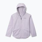 Vaikiška lietaus striukė Columbia Rainy Trails II Fleece lavender pearl