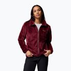 Moteriškas džemperis Columbia Fire Side II Sherpa Full Zip rich wine