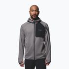 Vyriškas džemperis Columbia Triple Canyon Grid Fleece Hooded Full Zip II city grey/black