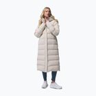 Moteriškas pūstas paltas Columbia Amaze Puff Long Hooded dark stone