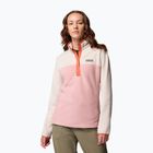 Moteriškas džemperis Columbia Benton Springs 1/2 Snap eraser pink/dark stone/tuscan