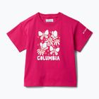 Vaikiški marškinėliai Columbia Mission Lake II SS Graphic guava pink/floral frenzy