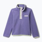 Vaikiškas flisinis džemperis Columbia Halvetia II Half Snap Fleece stormwatch/lavender pearl