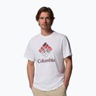 Vyriški marškinėliai Columbia CSC Seasonal Graphic white/heavenly stacked gem