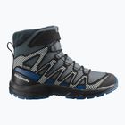Vaikiški turistiniai batai Salomon XA Pro V8 Winter Waterproof turbulence / black / dark blue