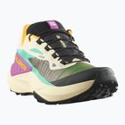 Moteriški bėgimo bateliai Salomon Genesis transparent yellow/black/willowherb