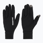 Bėgimo pirštinės Salomon Merino Gloves deep black