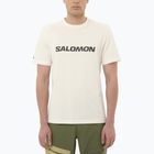 Vyriški marškinėliai Salomon Logo whisper white