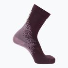 Kojinės Salomon Gravel Crew butterfly/dusky orchid/huckleberry
