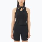 Moteriški bėgimo marškinėliai Salomon Sense Aero Short Tank deep black