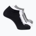 Kojinės Salomon Everyday Lite Low 3 pairs black/white/frost gray
