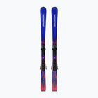Vaikiškos kalnų slidės + apkaustai Salomon Equipe MT JR + L6 GW race blue/equipe red