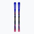 Kalnų slidės + apkaustai Salomon Equipe SL 12 + I12 GW race blue/equipe red