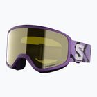 Vaikiški slidinėjimo akiniai Salomon Lumi Acces Jr S1 pansy/flash yellow
