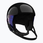 Vaikiškas slidinėjimo šalmas Salomon Equipe Fis + Chinguard Jr black/flames