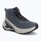 Moteriški turistiniai batai Salomon Genesis Mid GTX grisaille/green milieu