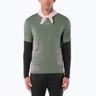 Vyriški bėgimo marškinėliai Salomon Sense Aero GFX Tee SS castor gray/pink frosting