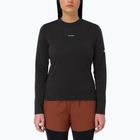 Moteriški bėgimo marškinėliai su ilgomis rankovėmis  Salomon Sense Merino Tee LS deep black